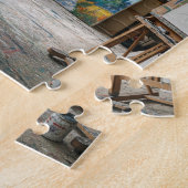 Atelier van de kunstenaar legpuzzel (Zijkant)
