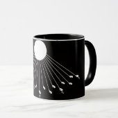 Aten God's true symbol coffee mug Mok (Voorkant rechts)