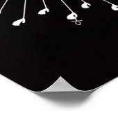 Aten Gods ware symbool muurkunst Poster (Hoek)