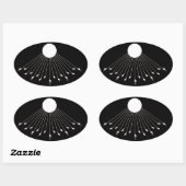 Aten Gods ware symbool sticker (Vel)