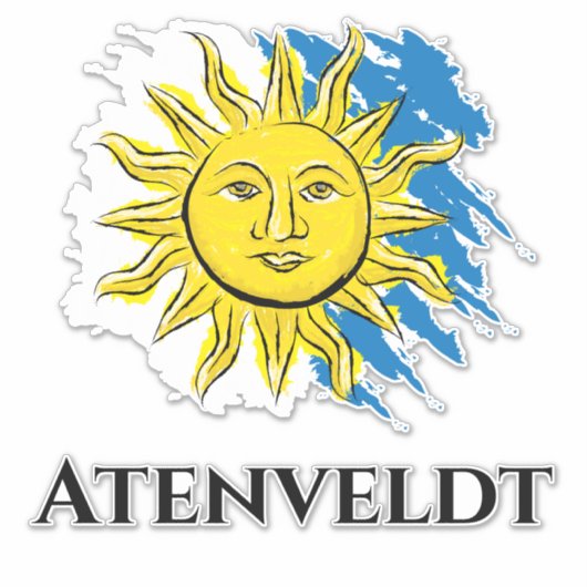Atenveldt Sticker (Voorkant)