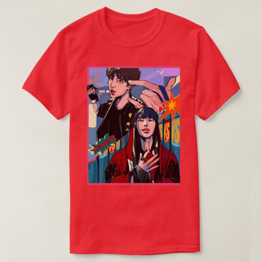ATEZ Yunho en Mingi Rocky MV T-shirt (Design voorkant)