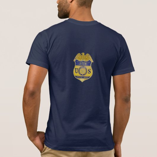 ATF-ALCOHOLTABAK EN -FIREARMEN T-SHIRT (Achterkant)