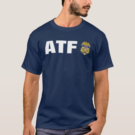 ATF-ALCOHOLTABAK EN -FIREARMEN T-SHIRT (Voorkant)