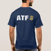 ATF-ALCOHOLTABAK EN -FIREARMEN T-SHIRT (Achterkant)