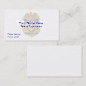 ATF Badge Visitekaartje (Voorkant / Achterkant)