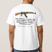 ATF Gunwalker T-shirt (Achterkant)