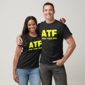 ATF Verberg je hond T-shirt (Unisex)