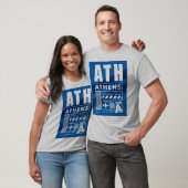 ATH Athene luchthaven T-shirt (Unisex)