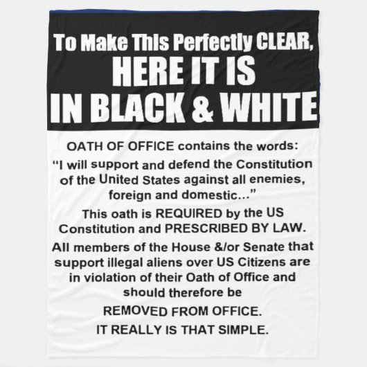 ATH van KANTOOR Fleece Deken (Voorkant)