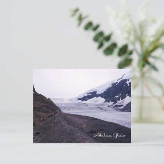 Athabasca Glacier Columbia Icefield Alberta Canada Briefkaart (Staand voorkant)