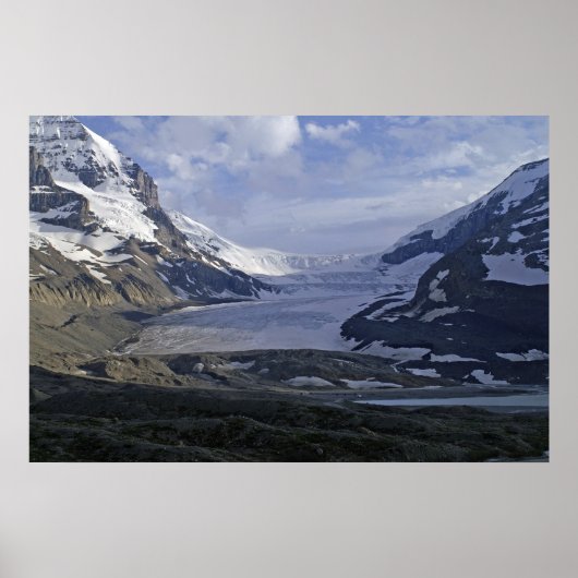 Athabasca Glacier Poster (Voorkant)