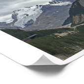 Athabasca Gletsjer, Columbia Icefields Alberta Poster (Hoek)
