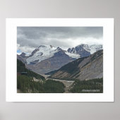 Athabasca Gletsjer, Columbia Icefields Alberta Poster (Voorkant)