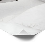 Athabasca-Herfsten, bevroren Perfect Poster (Hoek)