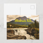 Athabasca Herfsten Canada gestileerd Briefkaart (Voorkant / Achterkant)