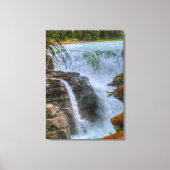 Athabasca Herfsten Jasper, Alberta Canada Photo Canvas Afdruk (Voorkant)