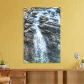 Athabasca Herfsten Jasper, Alberta Canada Photo Canvas Afdruk (Insitu (Woonkamer))