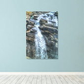 Athabasca Herfsten Jasper, Alberta Canada Photo Canvas Afdruk (Insitu (Houten vloer))