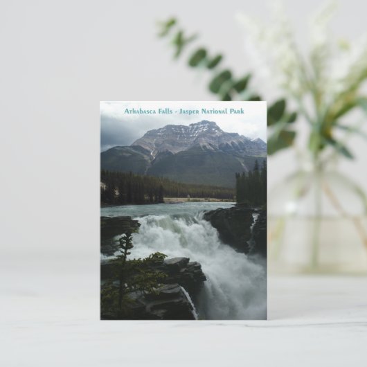 Athabasca Herfsten Jasper National Park Briefkaart (Staand voorkant)