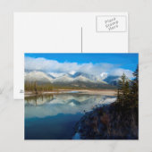 Athabasca-rivier, Jasper National Park, Alberta Briefkaart (Voorkant / Achterkant)