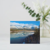 Athabasca-rivier, Jasper National Park, Alberta Briefkaart (Staand voorkant)