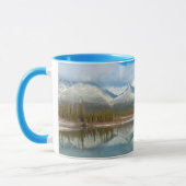 Athabasca-rivier, Jasper National Park, Alberta Mok (Links)