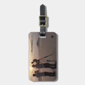 Athabasca Sand Dunes Bagagelabel (Voorkant verticaal)