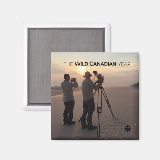 Athabasca Sand Dunes Magneet (Voorkant / Achterkant)