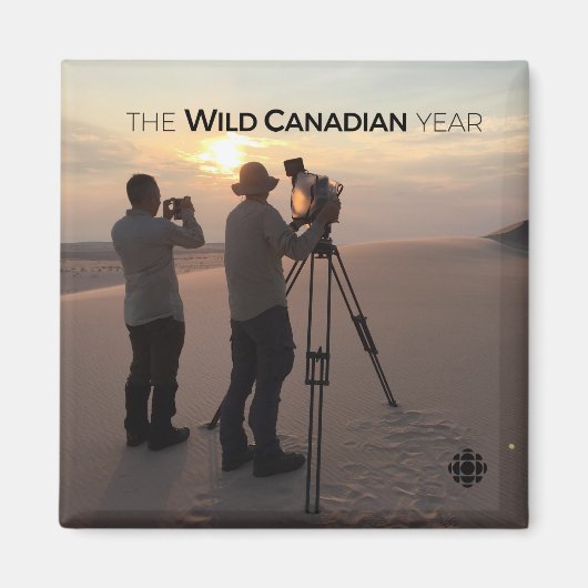 Athabasca Sand Dunes Magneet (Voorkant)