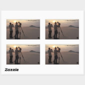 Athabasca Sand Dunes Rechthoekige Sticker (Vel)