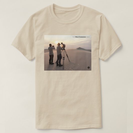 Athabasca Sand Dunes T-shirt (Design voorkant)