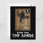 Athabasca Tar Sands Duck Mount Briefkaart (Voorkant / Achterkant)