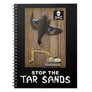 Athabasca Tar Sands Duck Mount Notitieboek