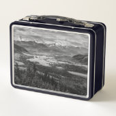 Athabasca uitkijkpost, landschapsfotografie (Achterkant)