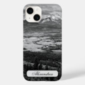 Athabasca uitkijkpost, landschapsfotografie Case-Mate iPhone case (Achterkant)