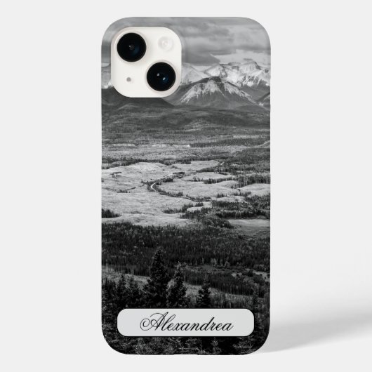 Athabasca uitkijkpost, landschapsfotografie Case-Mate iPhone case (Achterkant)