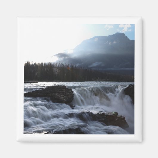Athabasca-waterval 2x2 magneet (Voorkant)