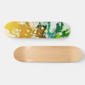 Athabascan Polychromoptic Skateboard (Horizontaal)