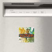 Athabascan Totem van Michael Moffa Magneet (Insitu (Vaatwasser))