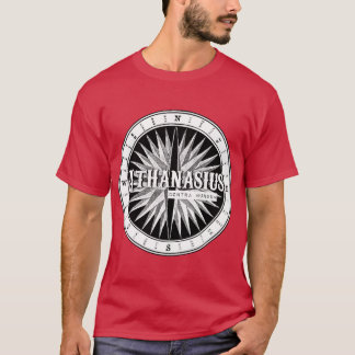 Athanasius Contra Mundum Kompas T-shirt