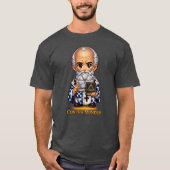 Athanasius Contra Mundum (met rug) T-shirt (Voorkant)