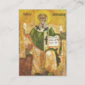 Athanasius Orthodox Christelijk Gebed Kaart Plaatskaartje (Voorkant)