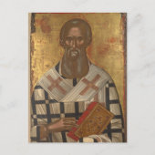 Athanasius Orthodox Christelijk Icoon Briefkaart (Voorkant)