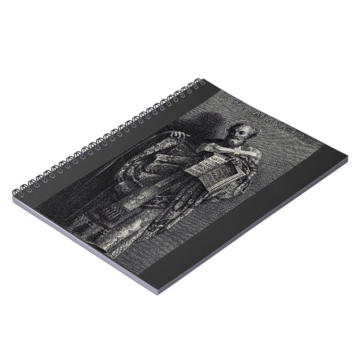 Athanasius van Alexandrië Paus en patriarch Notitieboek (Linkerzijde)