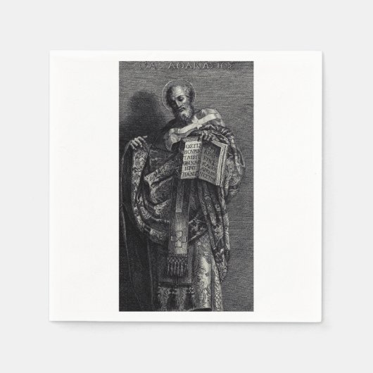 Athanasius van Alexandrië Paus en patriarch Servet (Voorkant)