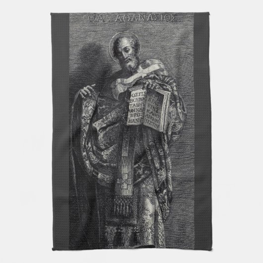 Athanasius van Alexandrië Paus en patriarch Theedoek (Verticaal)