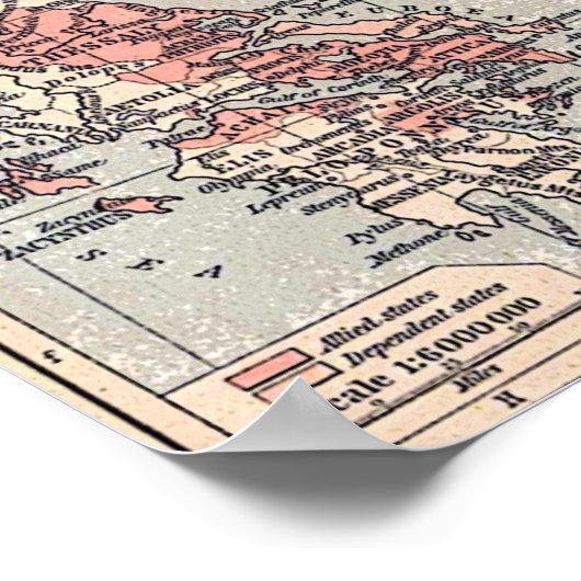 Atheens imperium poster (Hoek)