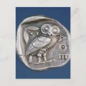 Atheense tetradrachma briefkaart (Voorkant)
