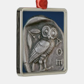Atheense tetradrachma metalen ornament (Rechts)